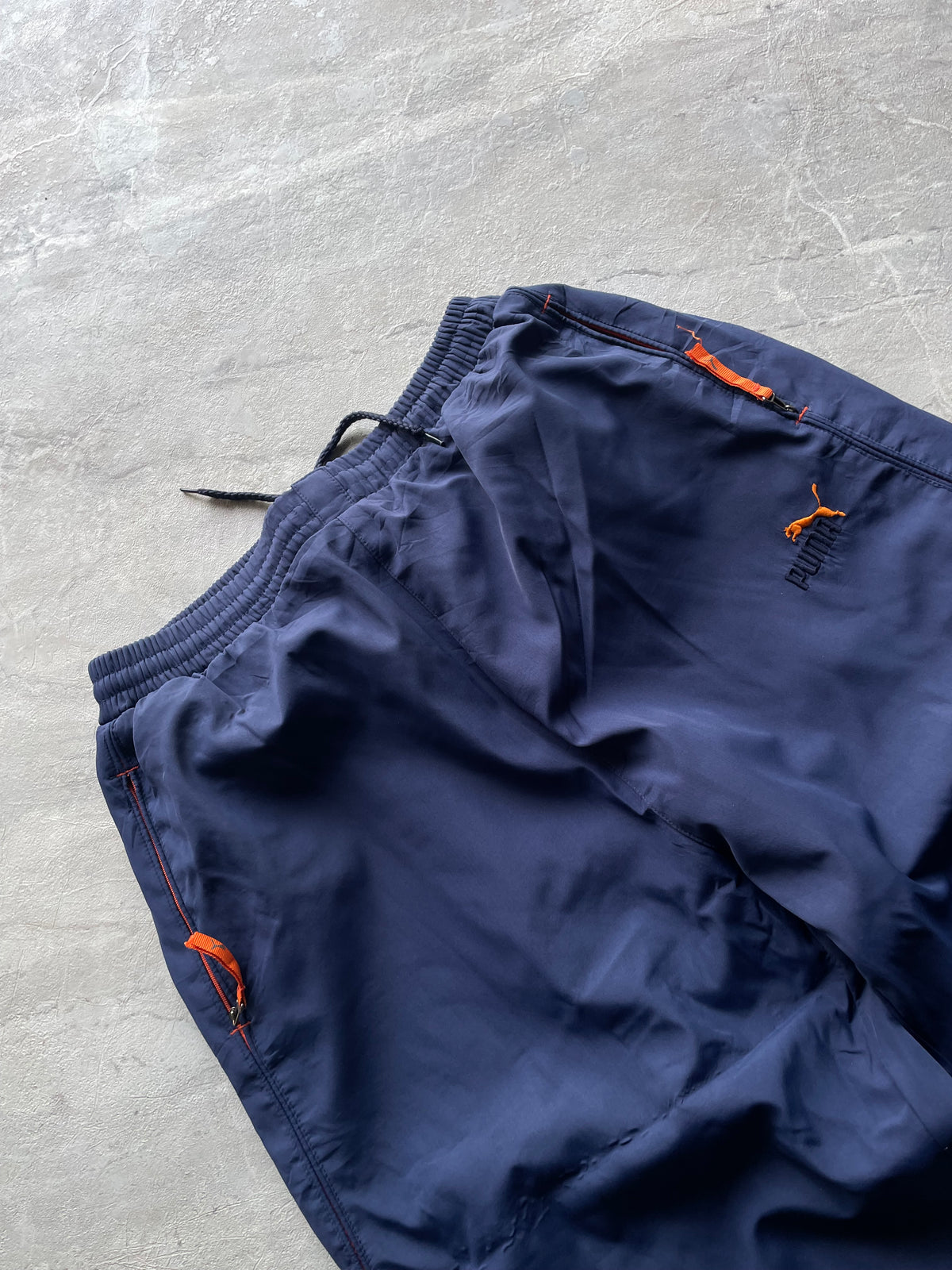 NAVY BLUE PUMA TRACK PANT