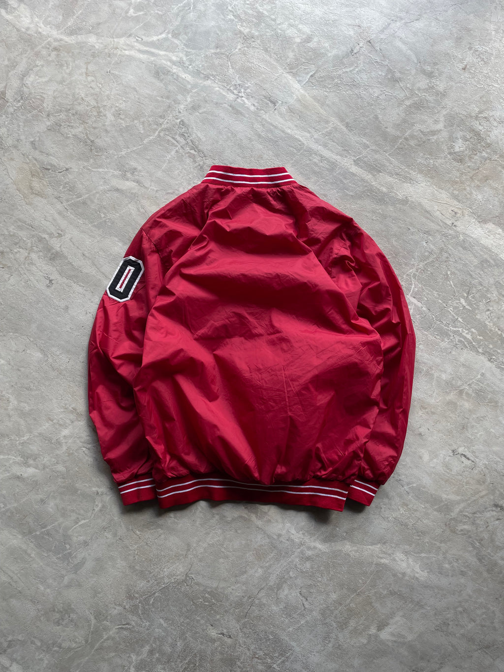 RED STARTER C NECK PULLOVER -S