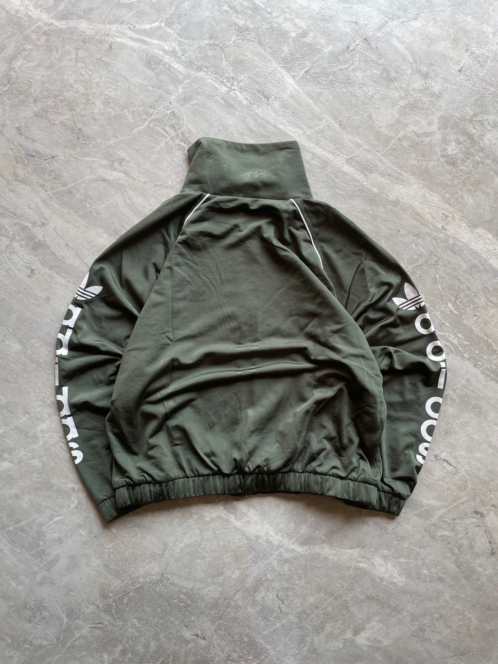 ADIDAS GREEN JACKET-M