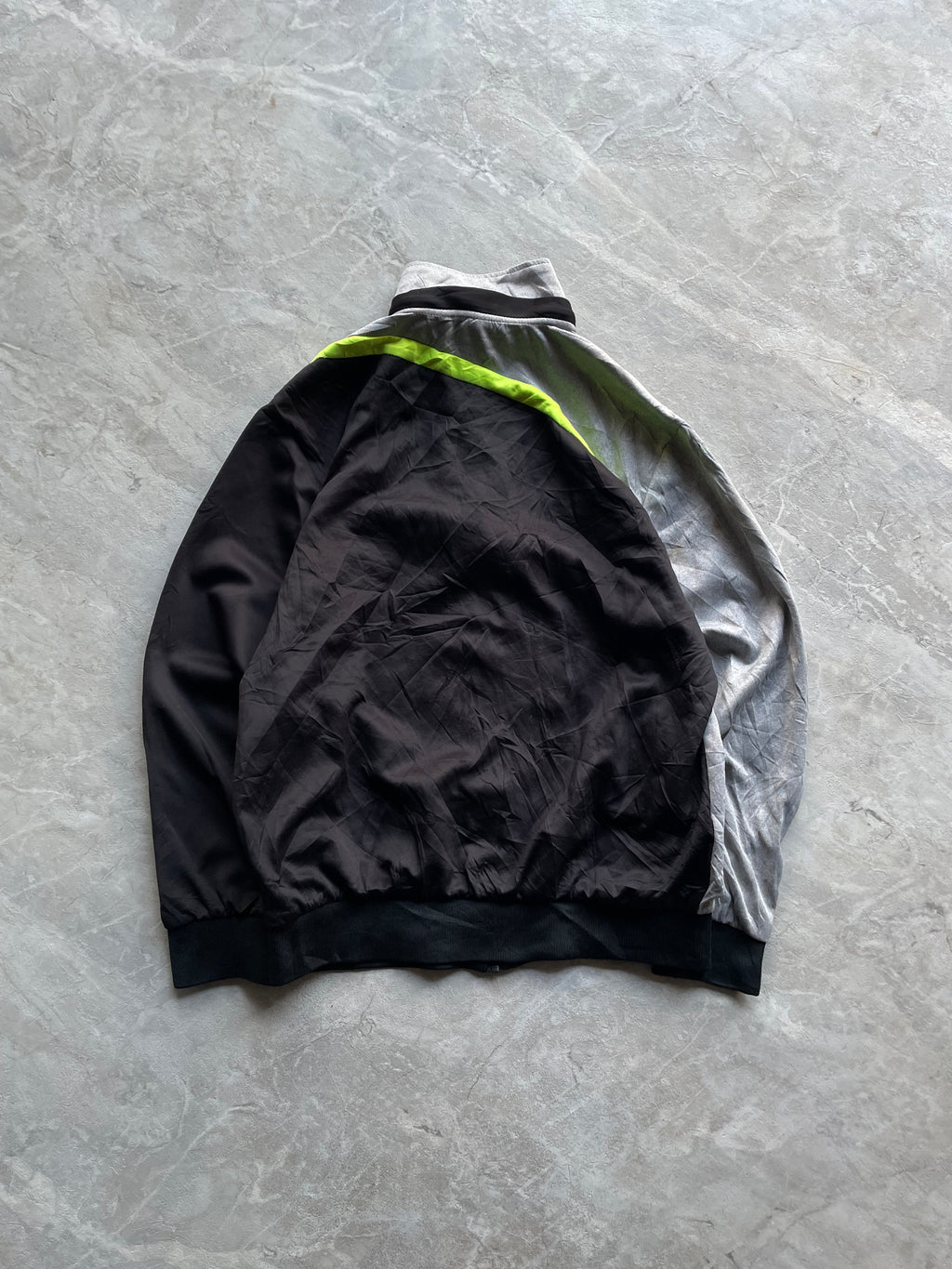 ADIDAS FULL-ZIP TRACK JACKET-L