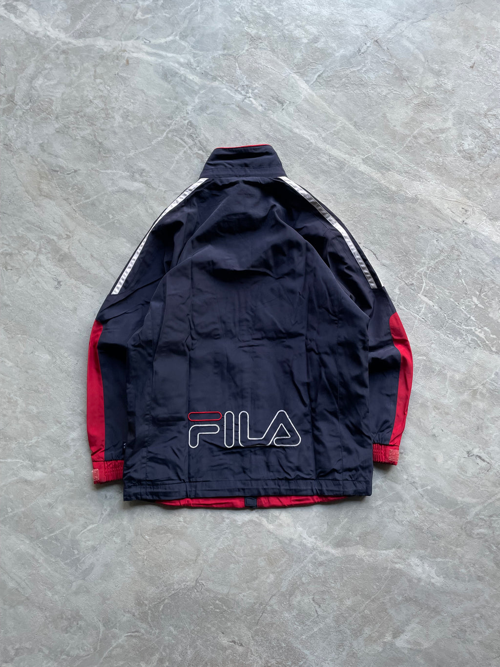 FILA COLORBLOCK WINDBREAKER JACKET-XS