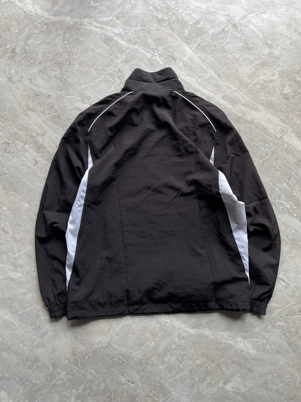 BLACK VICTORINOX FULL-ZIP TRACK JACKET-M-L