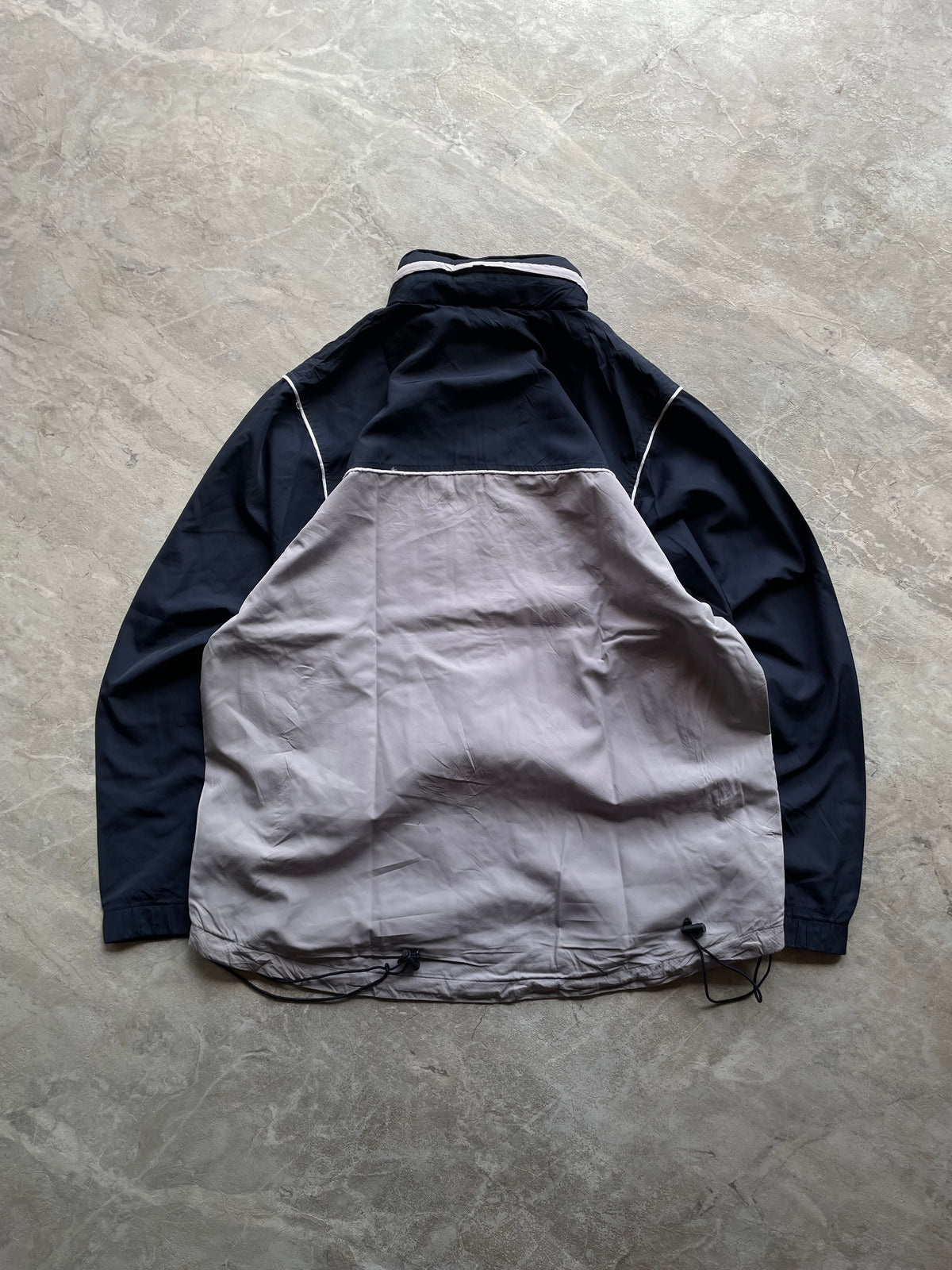 KAPPA COLORBLOCKED FULL-ZIP  WINDBREAKER JACKET-L
