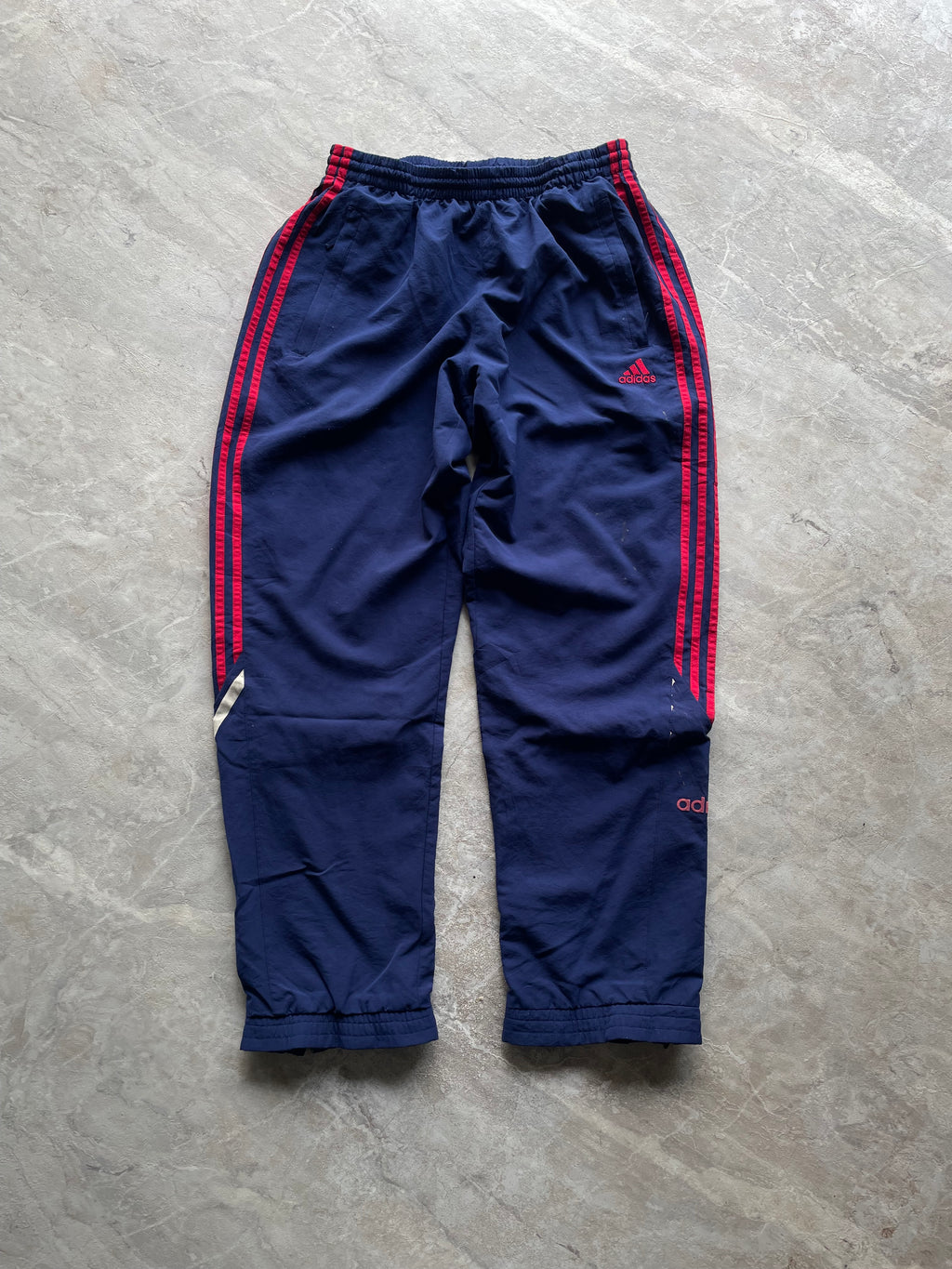BLUE ADIDAS TRACK PANT
