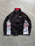 BLACK REEBOK VINTAGE TRACK JACKET-L