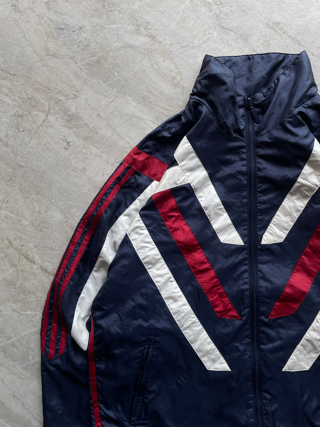 VINTAGE ADIDAS TRACK JACKET-XL