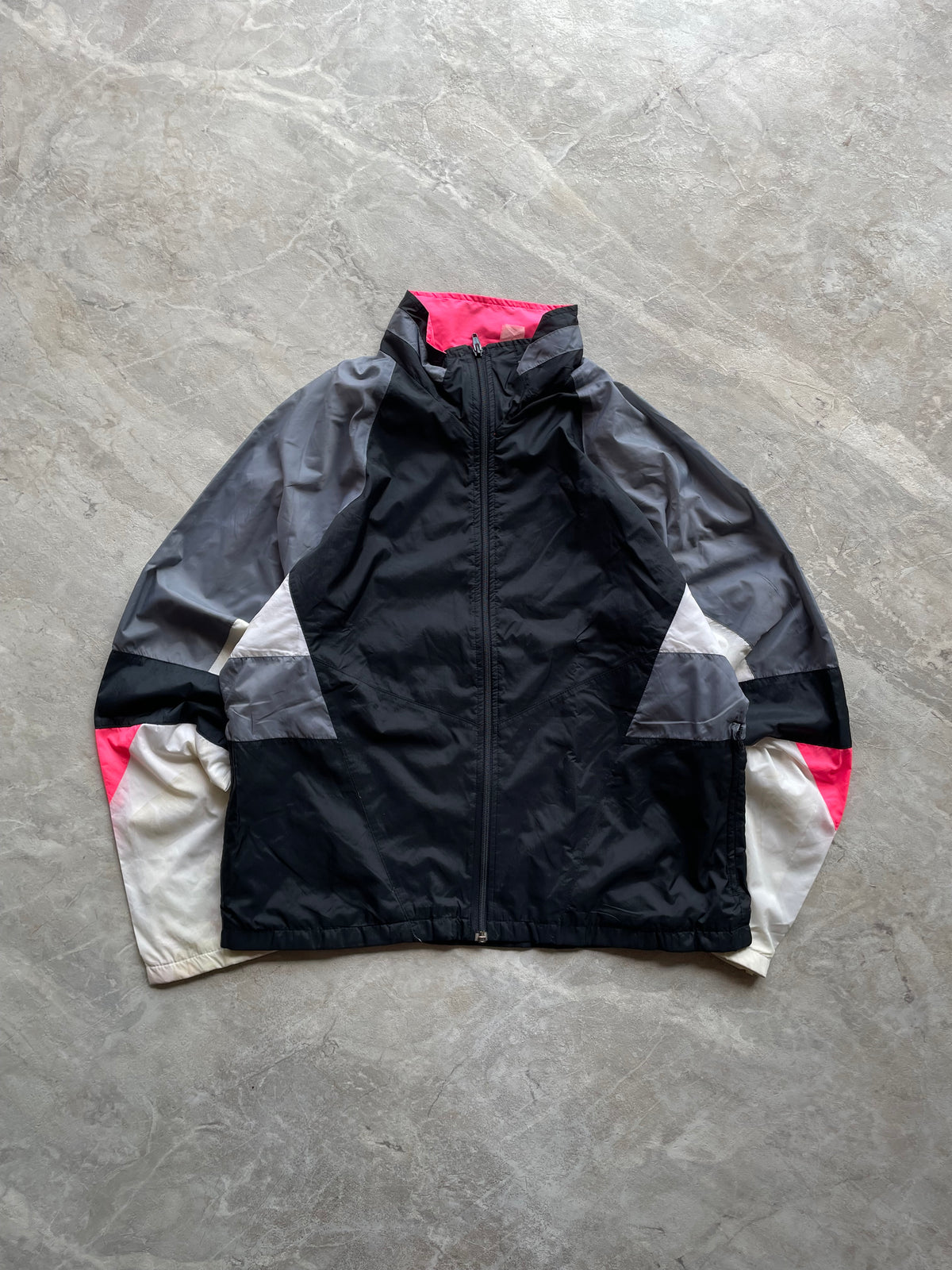 VINTAGE 1990s NIKE COLORBLOCKED WINDBREAKER JACKET-M