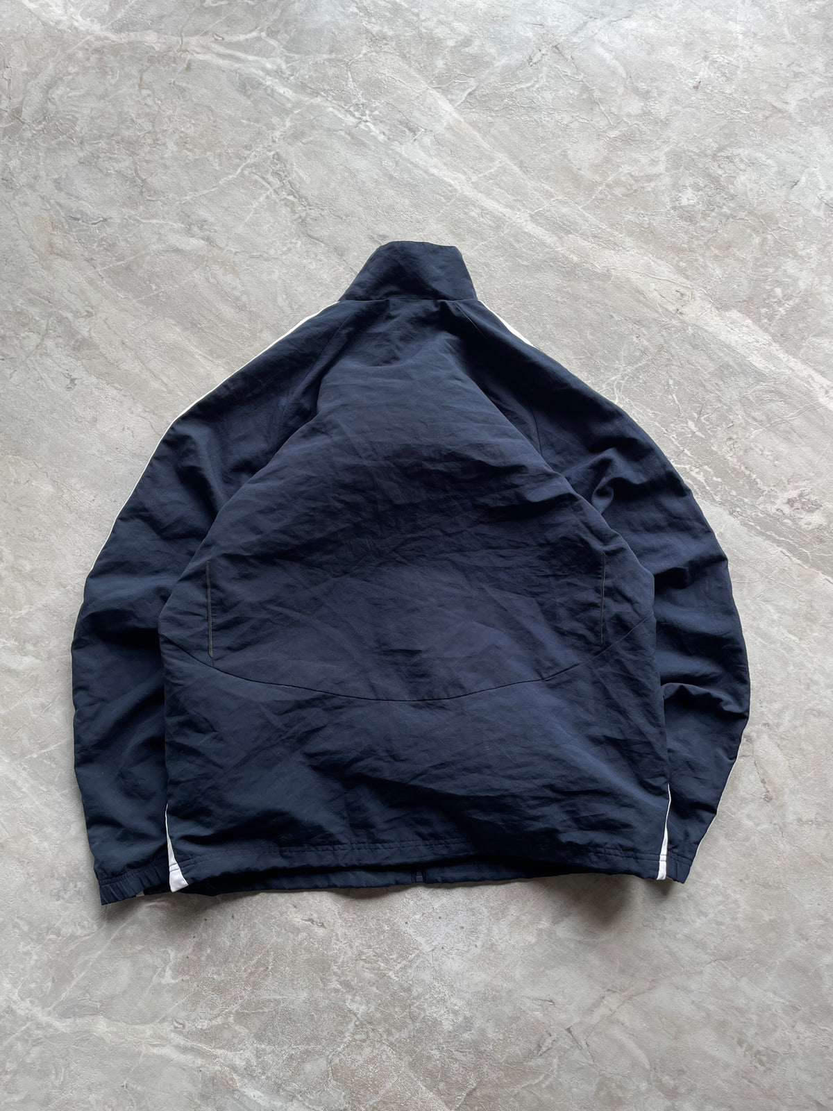 DARK BLUE TRACK JACKET-L