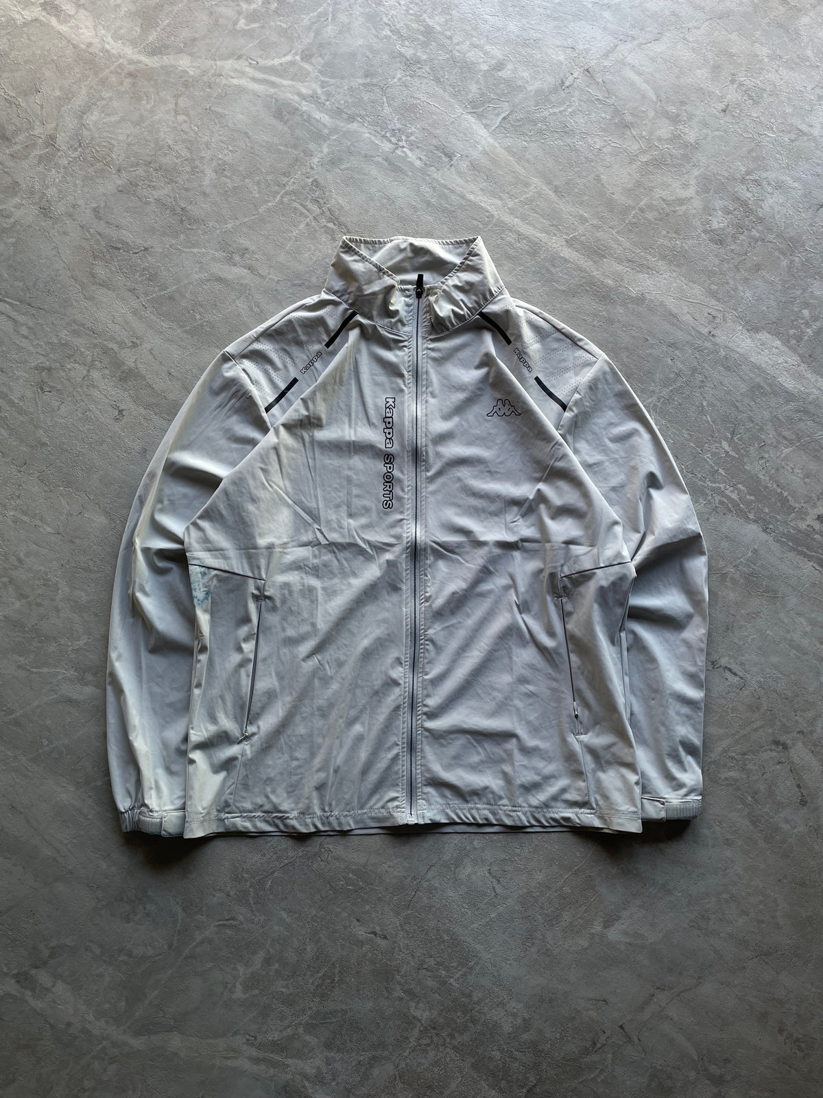 KAPPA WHITE LIGHT WEIGHT JACKET-L