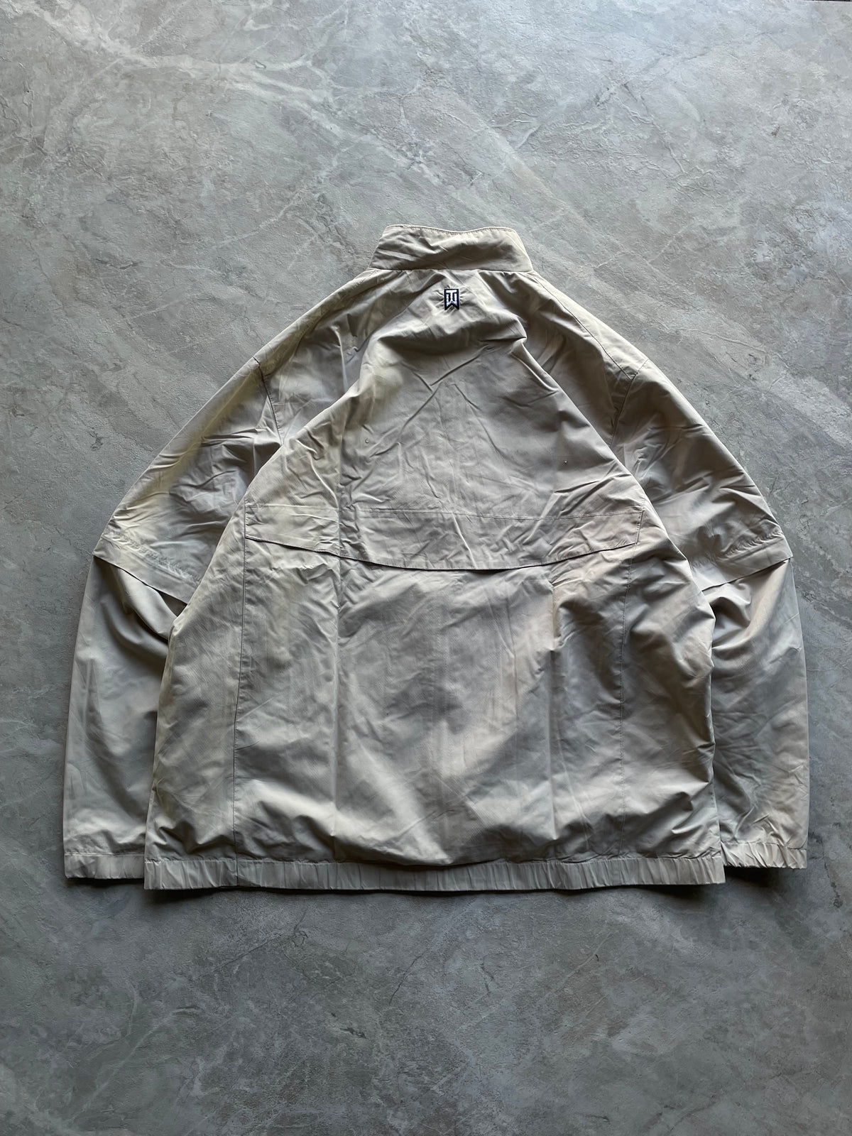 NIKE BEIGE TRACK JACKET-L