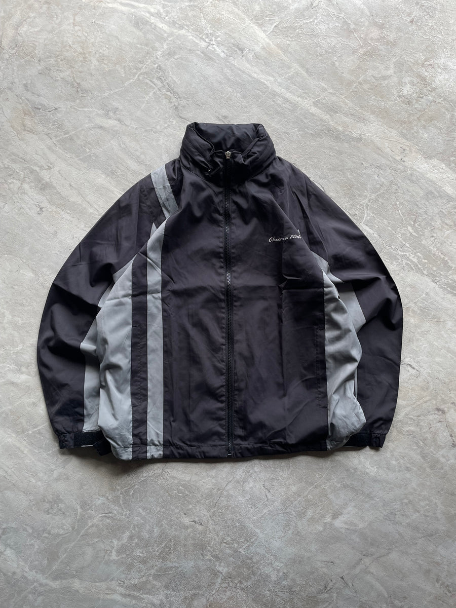 BLACK AND GREY VINTAGE STYLE JACKET-M-L