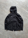 BLACK NIKE HOODED JACKET-S