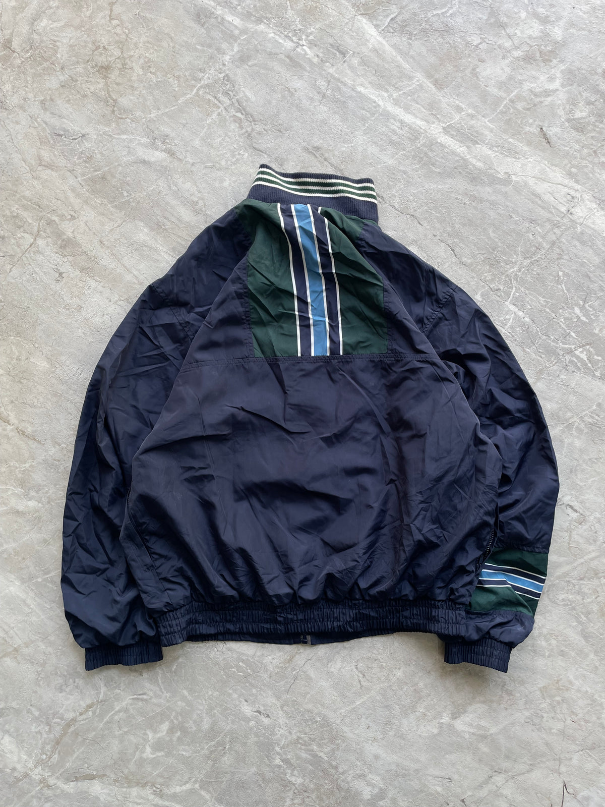 ADIDAS NAVY BLUE WINDBREAKER-M