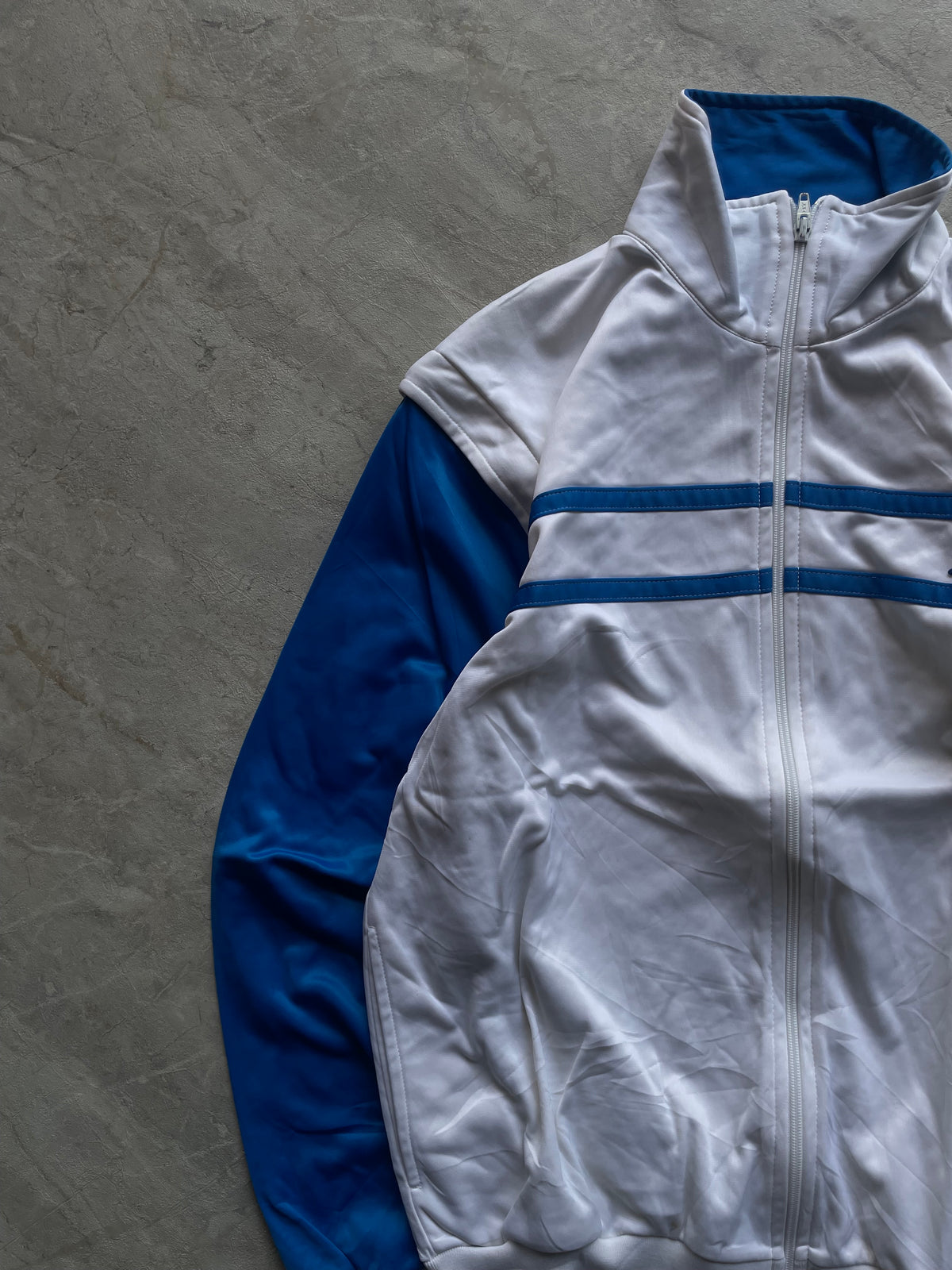 WHITE KAPPA JACKET-M-L