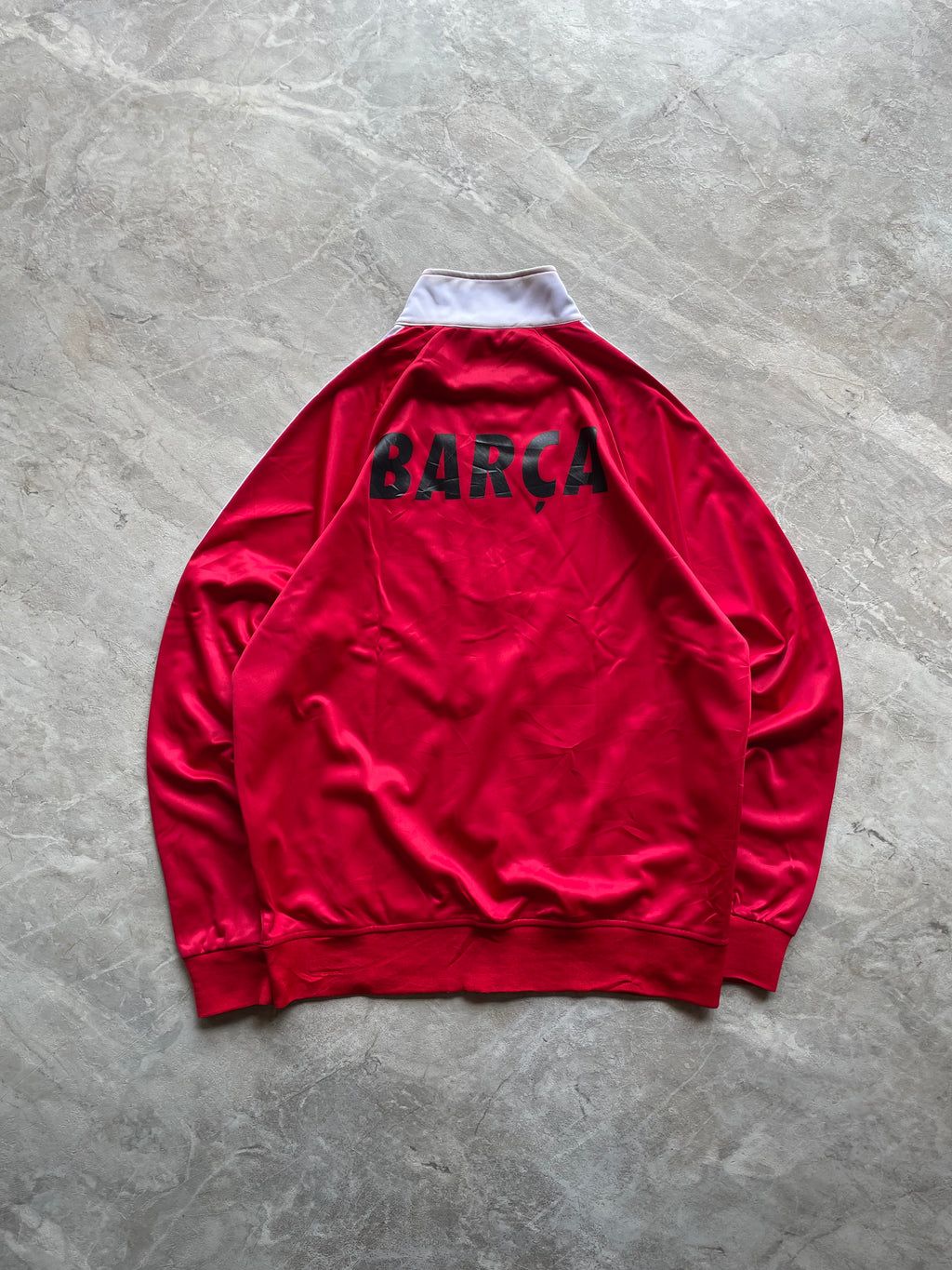 VINTAGE STYLE BARCELONA FULL-ZIP TRACK JACKET-M-L