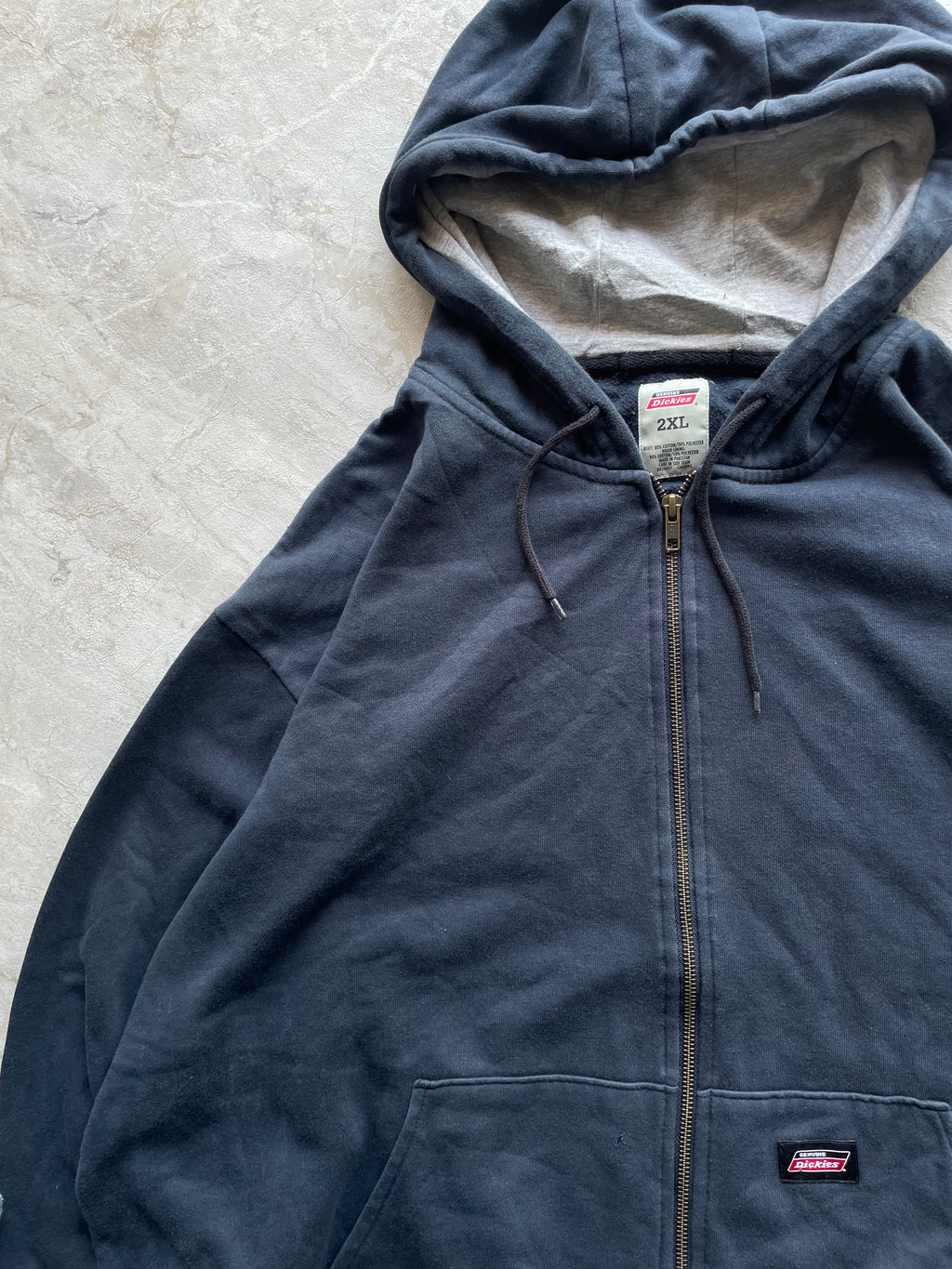NAVY BLUE DICKIES PULLOVER HOODIES-2XL-3XL