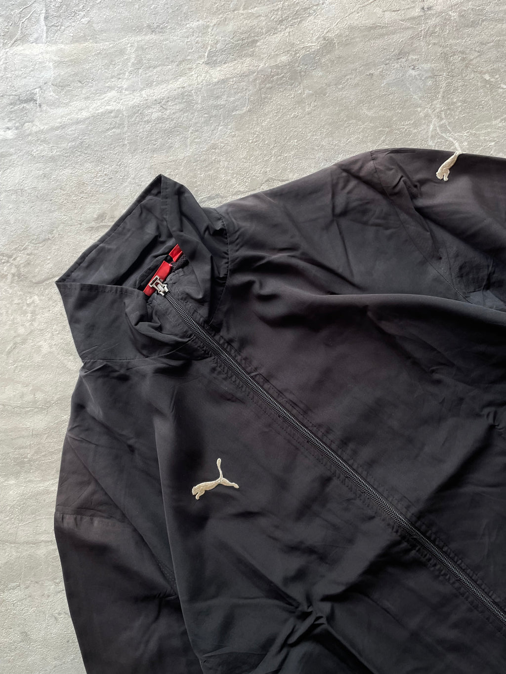 BLACK PUMA TRACK JACKET-L