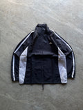 ADIDAS BLACK AND WHITE JACKET-L