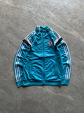 CYAN BLUE 2014-15 CHELSEA ADIDAS TRACK JACKET-XS