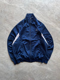 NAVY BLUE AND WHITE PUMA JACKET-L