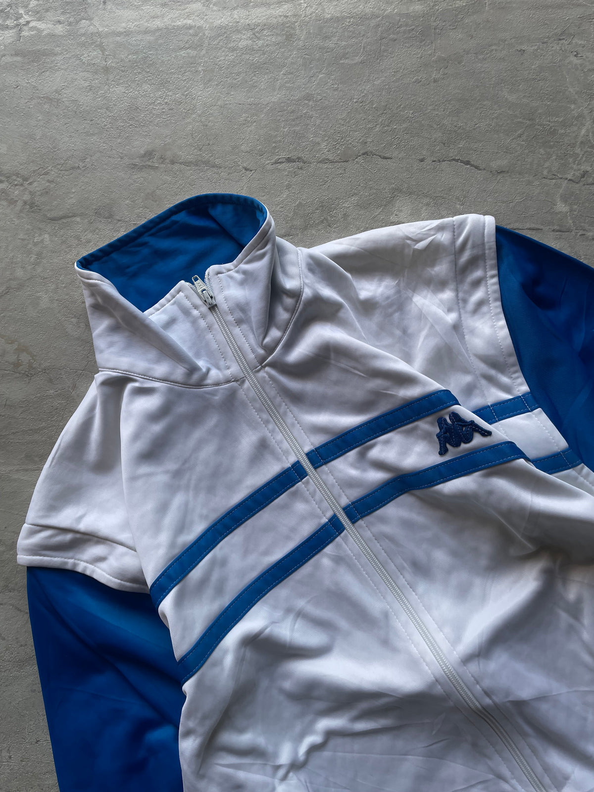 WHITE KAPPA JACKET-M-L