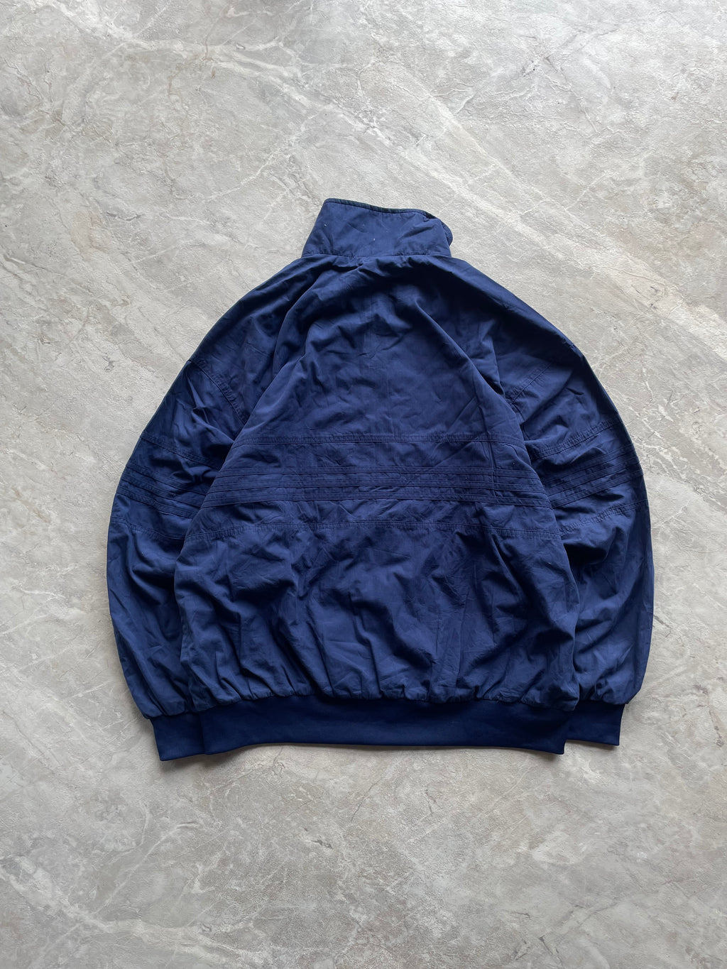 VINTAGE BLUE ADIDAS ZIP-UP JACKET-XL