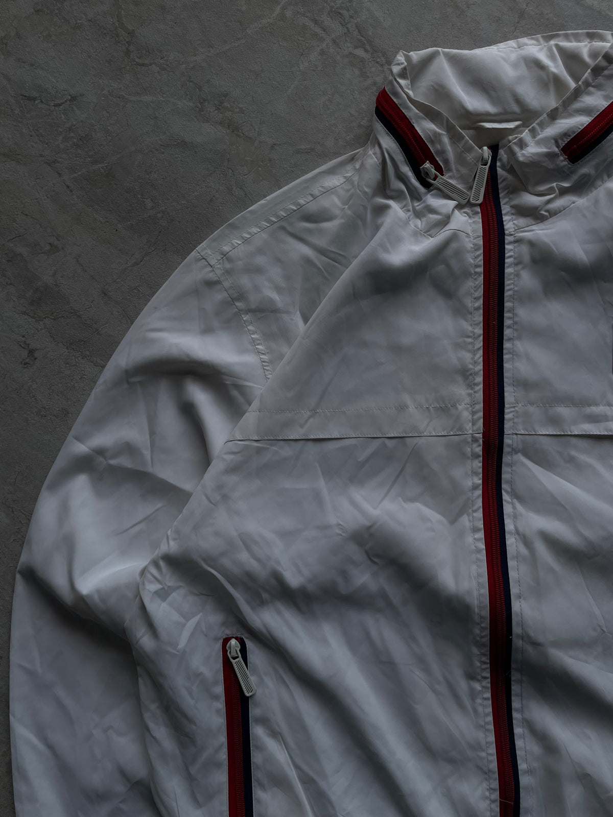 WHITE ENGLAND NATION WINDBREAKER-L