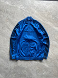 BLUE ADIDAS TRACK JACKET-S-M