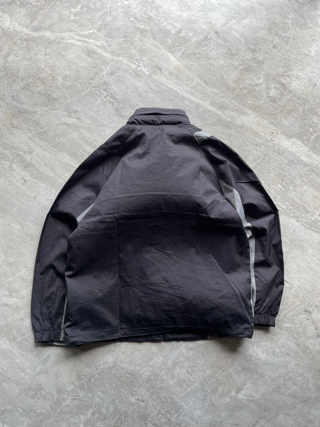 BLACK AND GREY VINTAGE STYLE JACKET-M-L