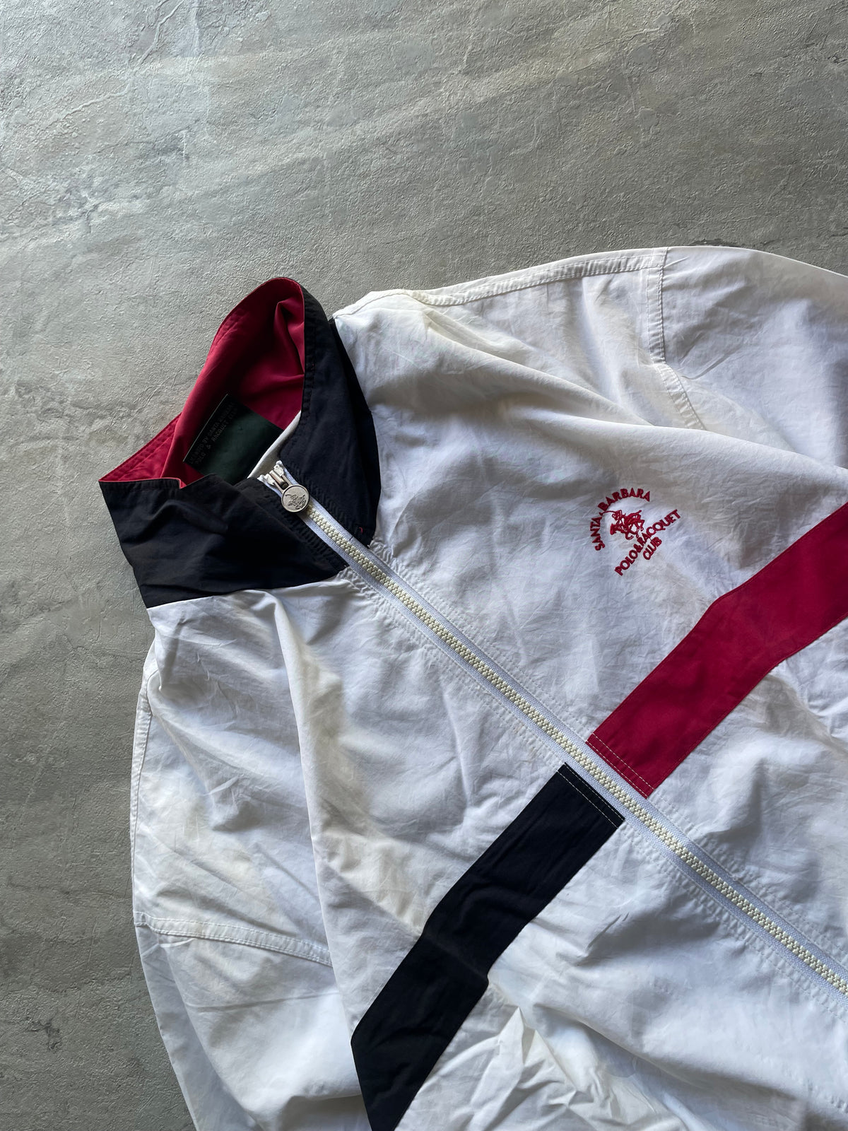 RALPH LAUREN RED,BLACK AND RED JACKET-L