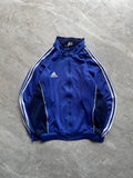 ADIDAS BLUE EMBROIDERED JACKET-L-XL
