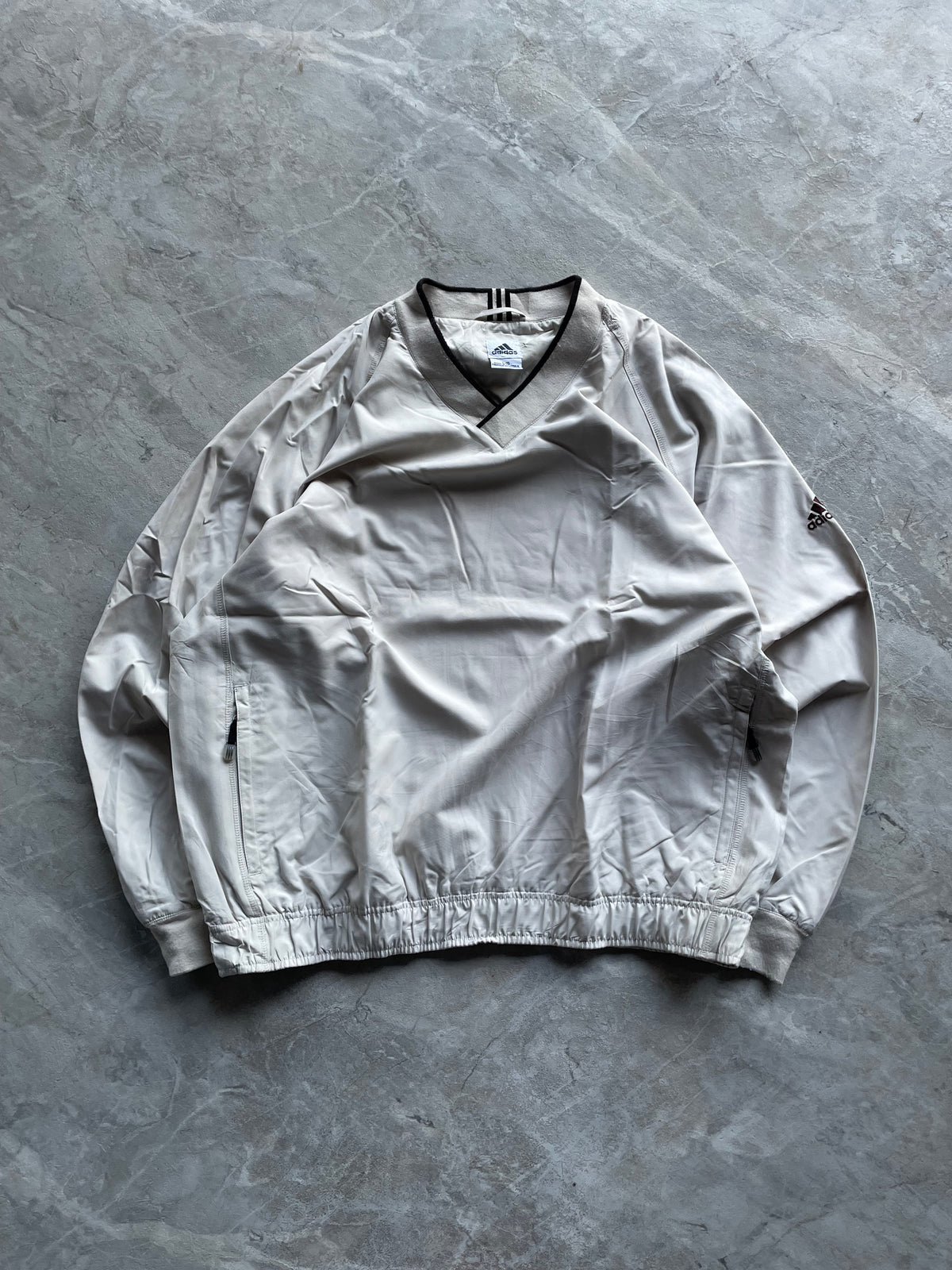 ADIDAS CREAM PULLOVER -XL