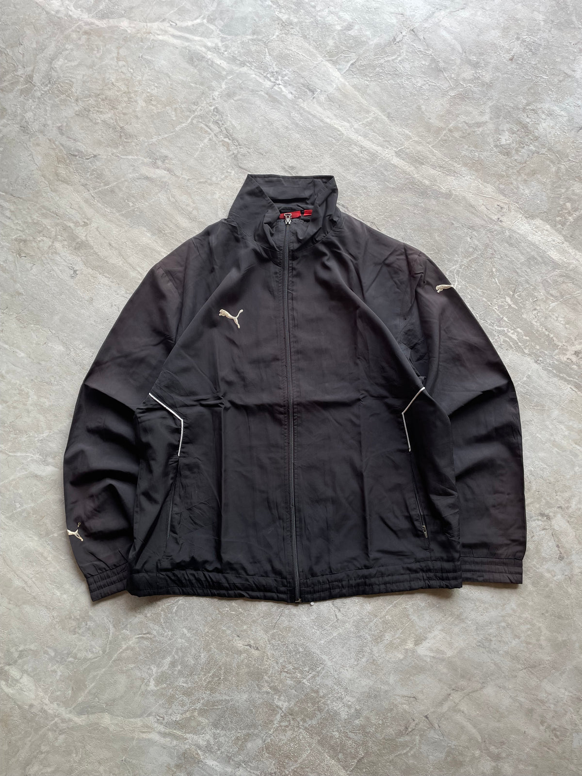 BLACK PUMA TRACK JACKET-L