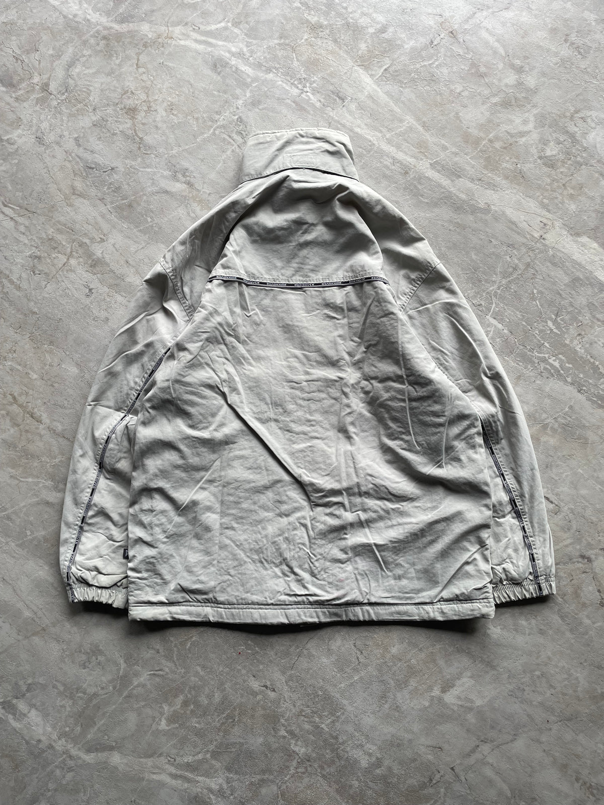 QUICKSILVER WINDBREAKER LIGHT GREY -L