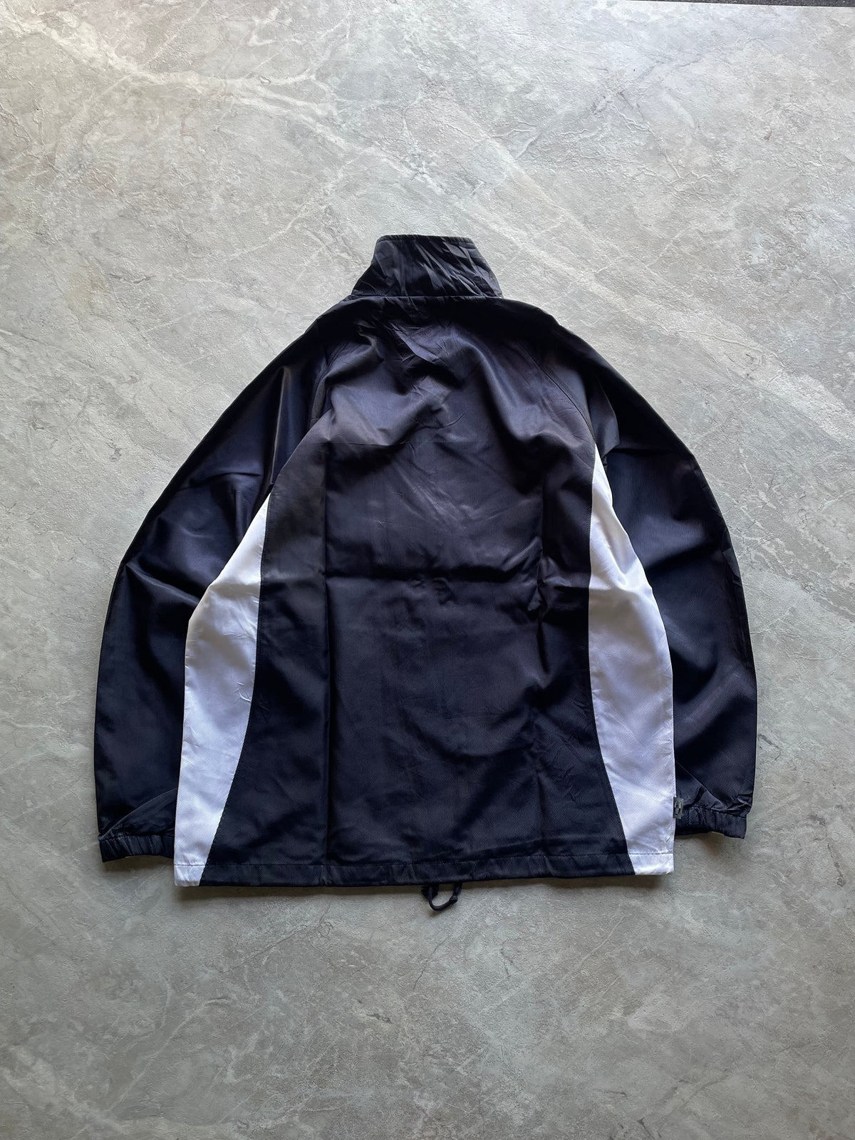 ADIDAS BLACK AND WHITE JACKET-L