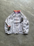 WHITE ADIDAS JACKET-L