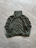 ADIDAS GREEN JACKET-M
