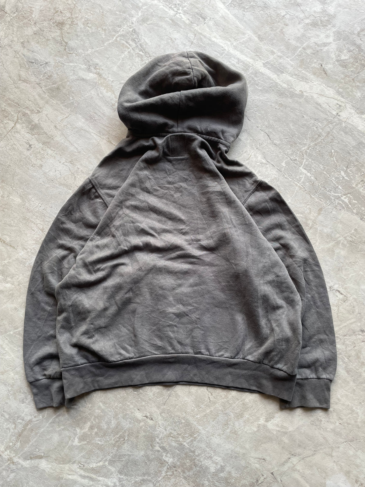 GREY DICKIES FLEECE PULLOVER HOODIE-L-XL