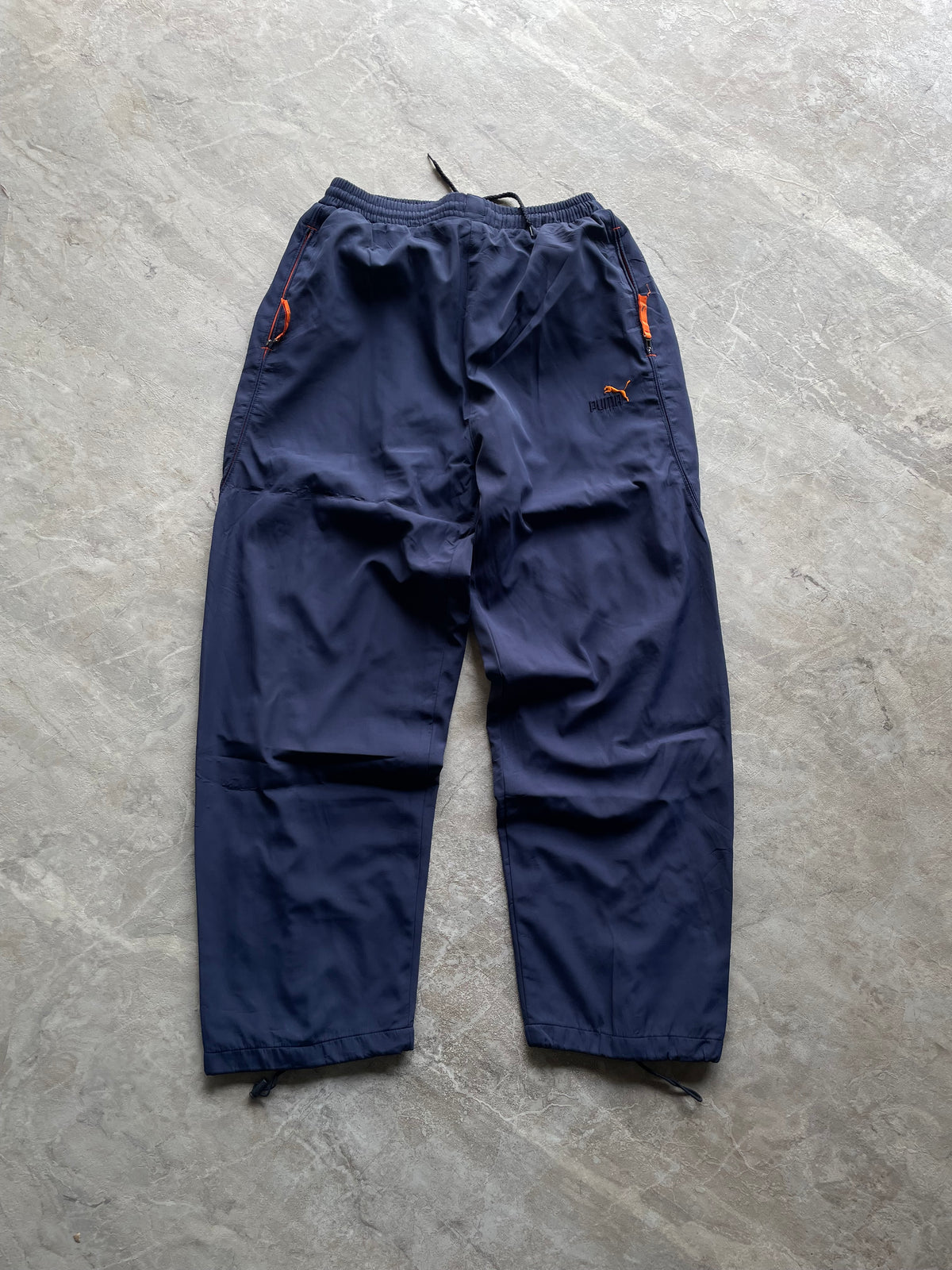 NAVY BLUE PUMA TRACK PANT