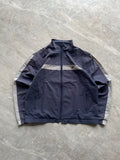 DARK BLUE LITTLE FADED REEBOK JACKET-L